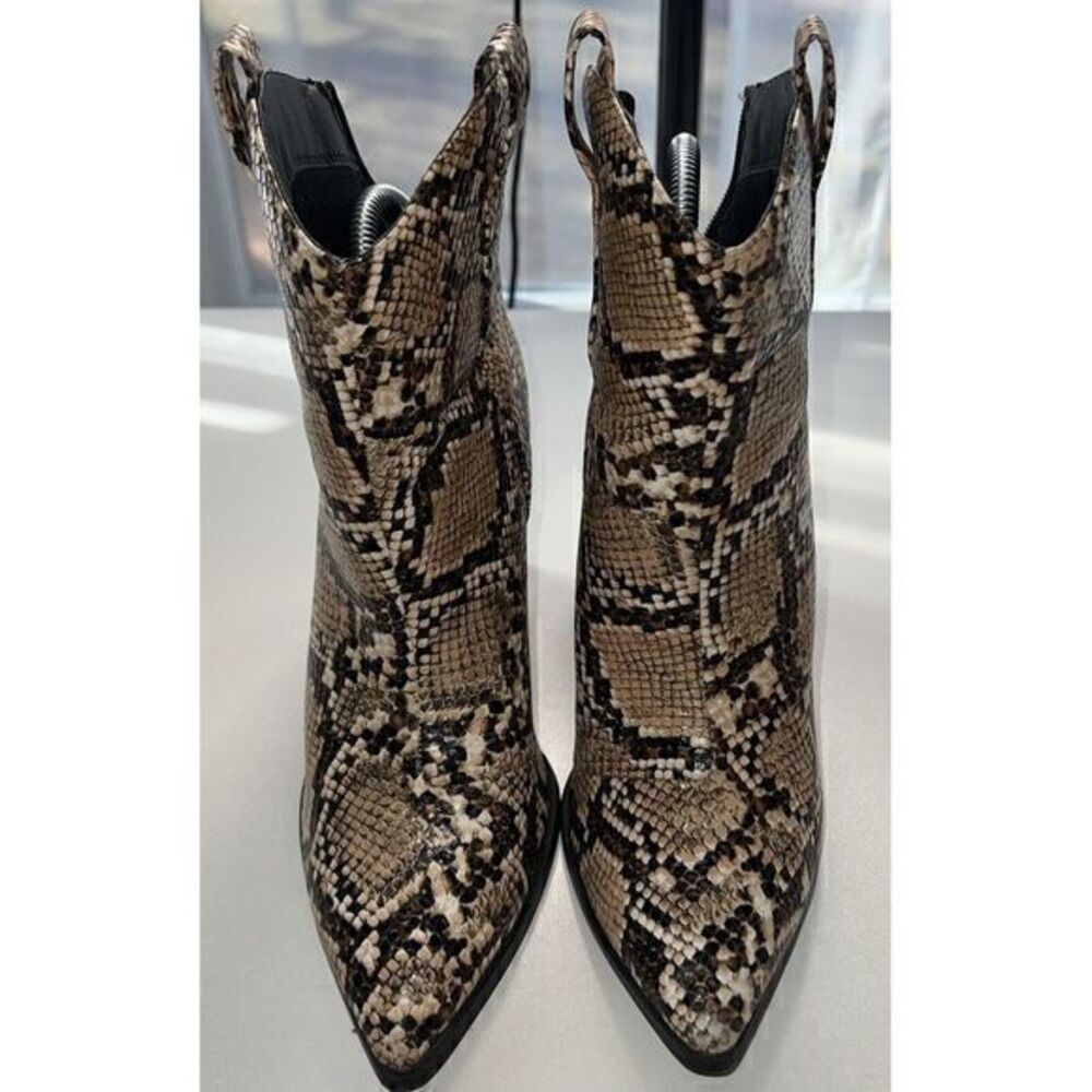 Wild Diva Snake Skin Lounge Women's Ankle Boots 6.5